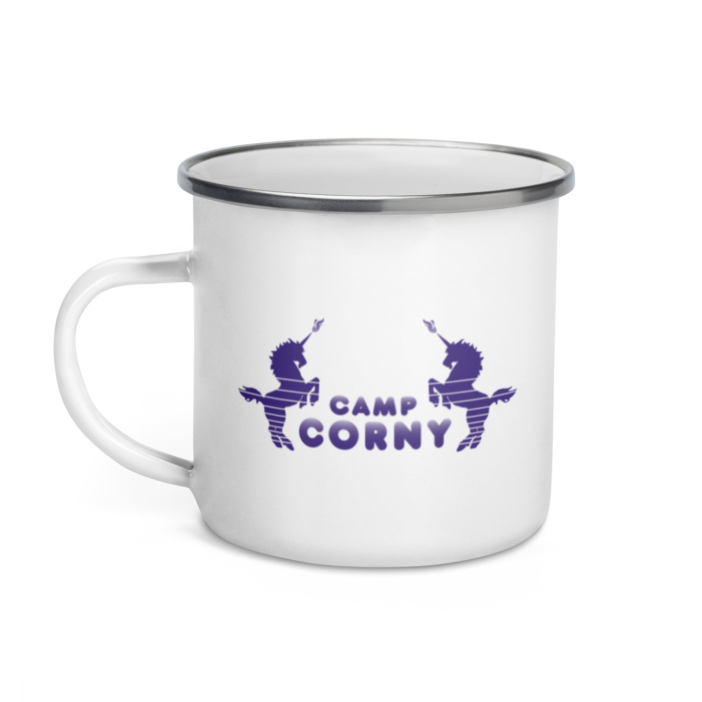 Camp Corny Enamel Mug