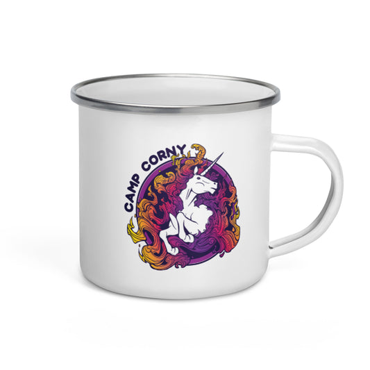 Metamorphosis Enamel Mug