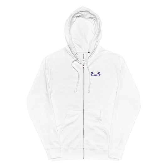 Camp Corny Fleece Zip Up Hoodie