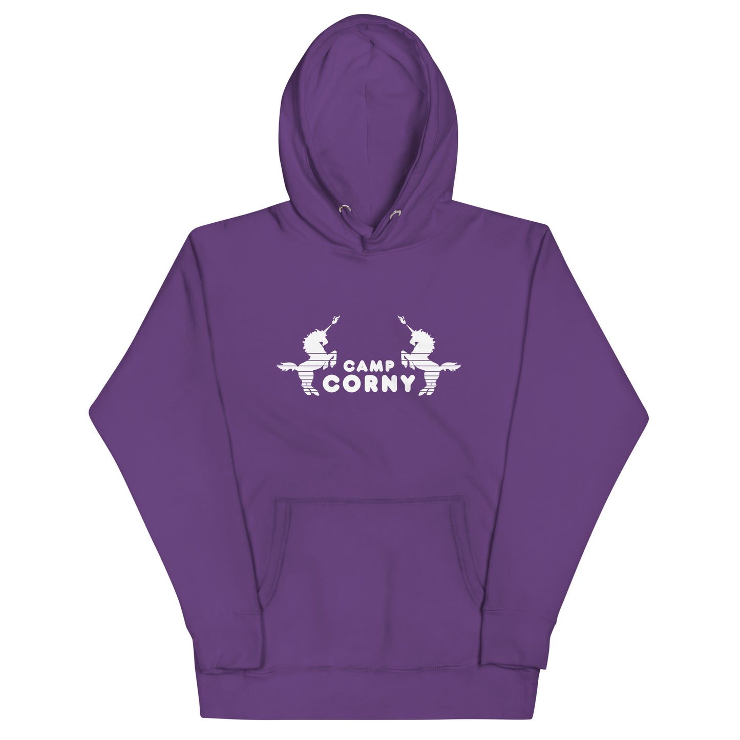 Camp Corny Purple Hoodie