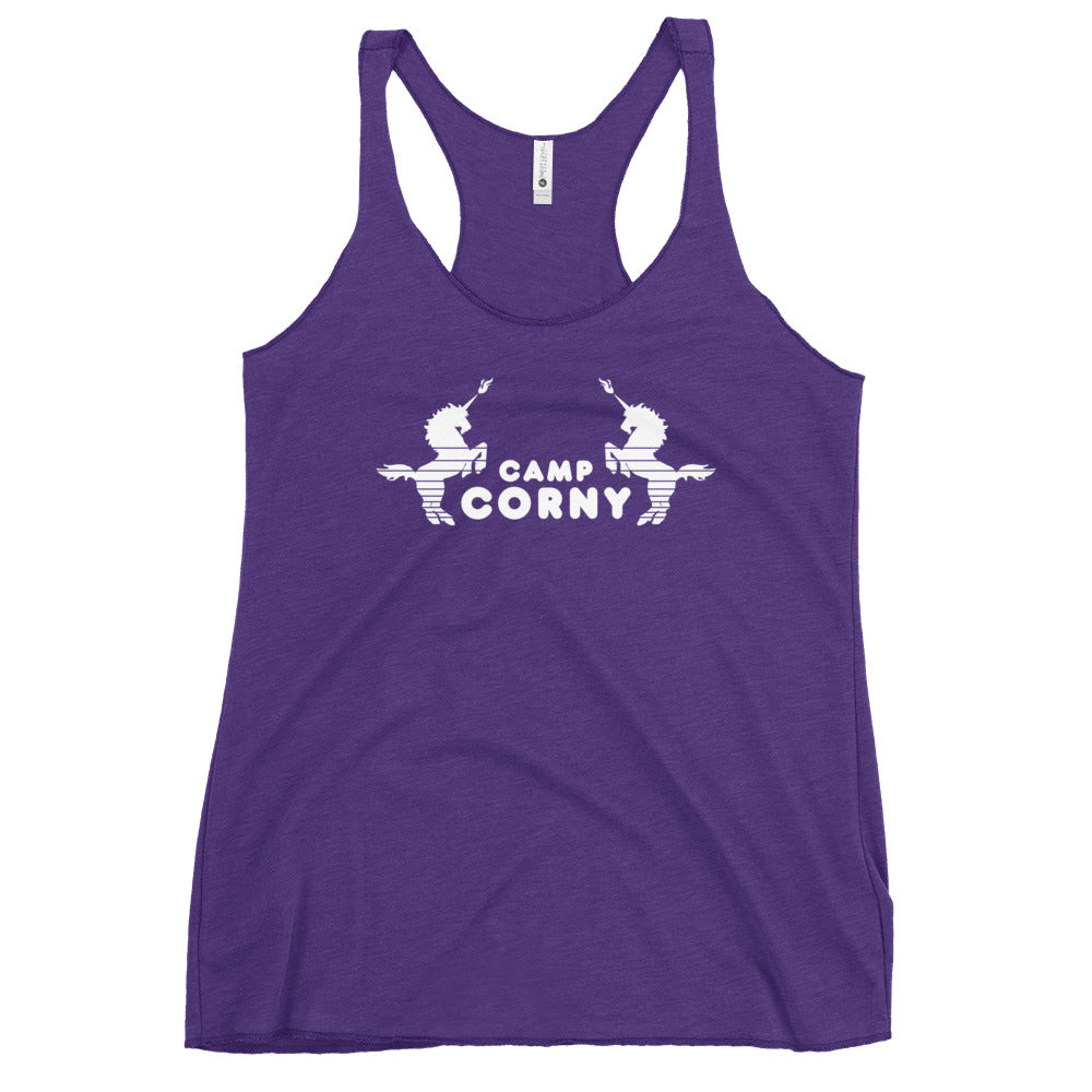 Camp Corny Women's Racerback Tank