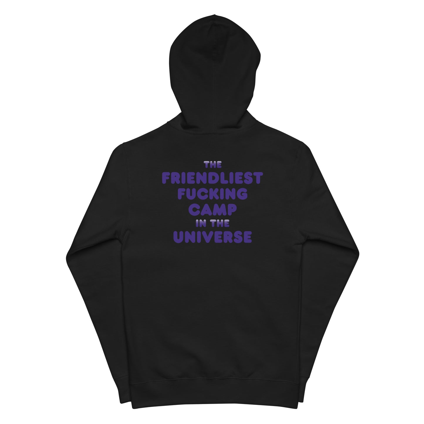 Camp Corny Fleece Zip Up Hoodie