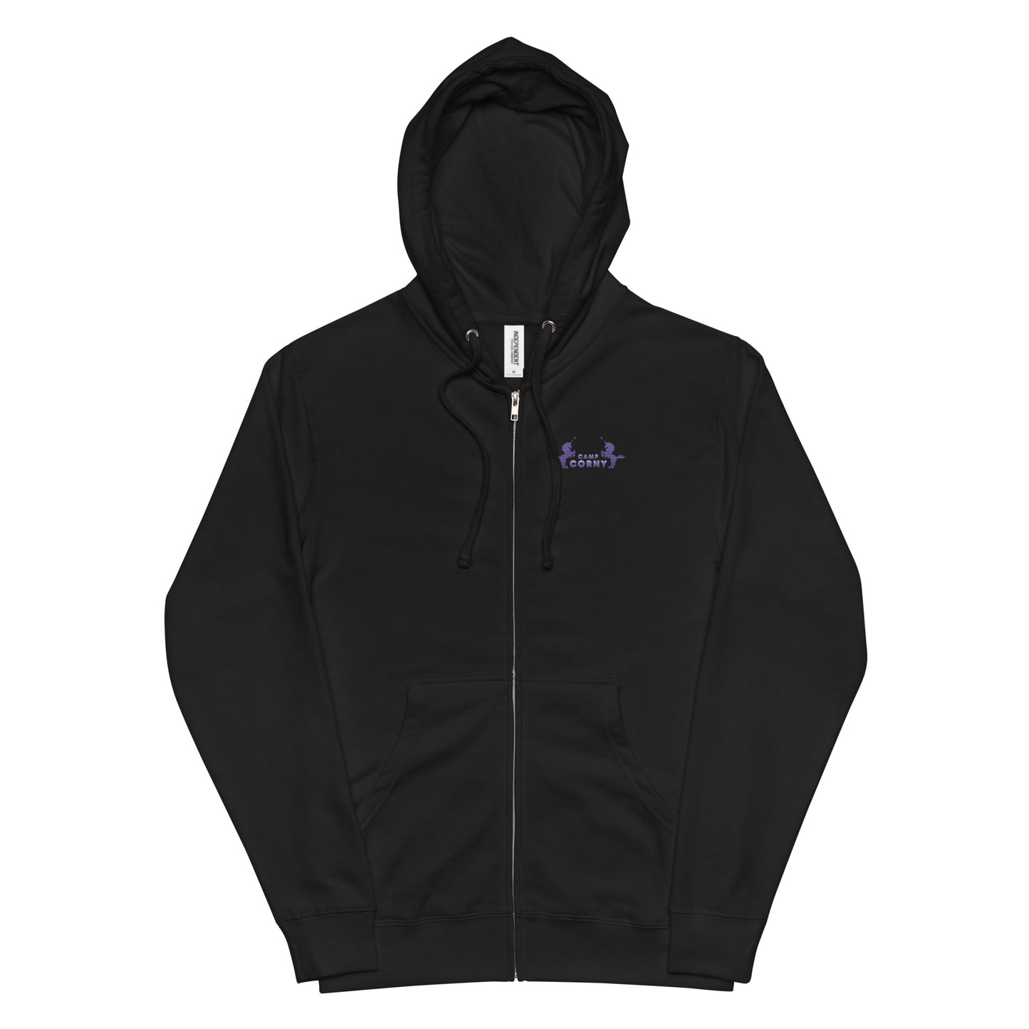 Camp Corny Fleece Zip Up Hoodie