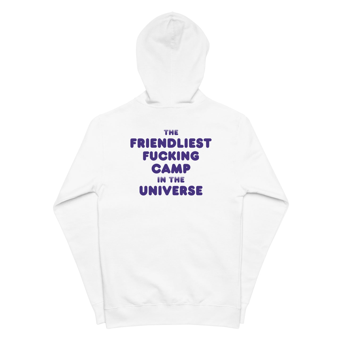 Camp Corny Fleece Zip Up Hoodie