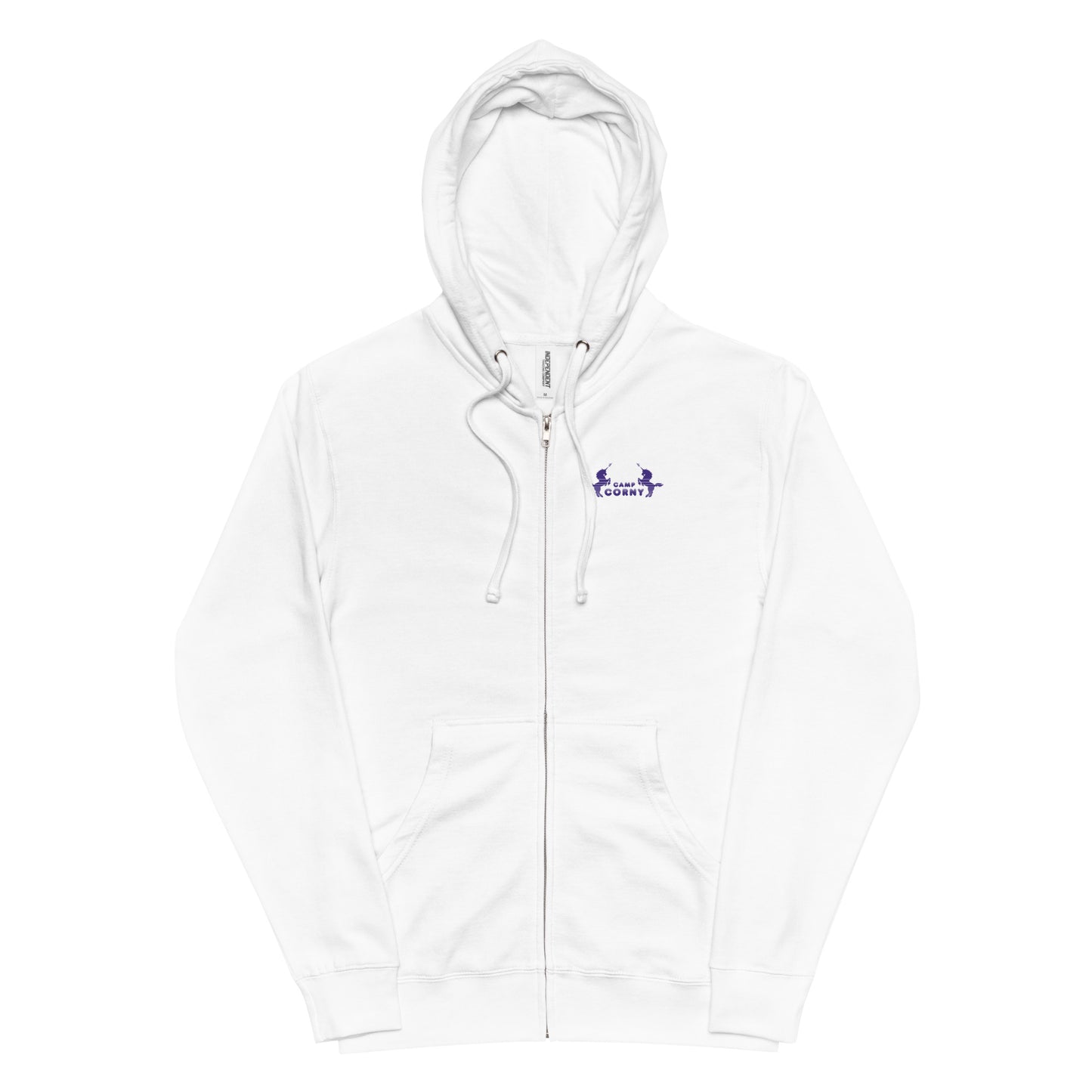 Camp Corny Fleece Zip Up Hoodie